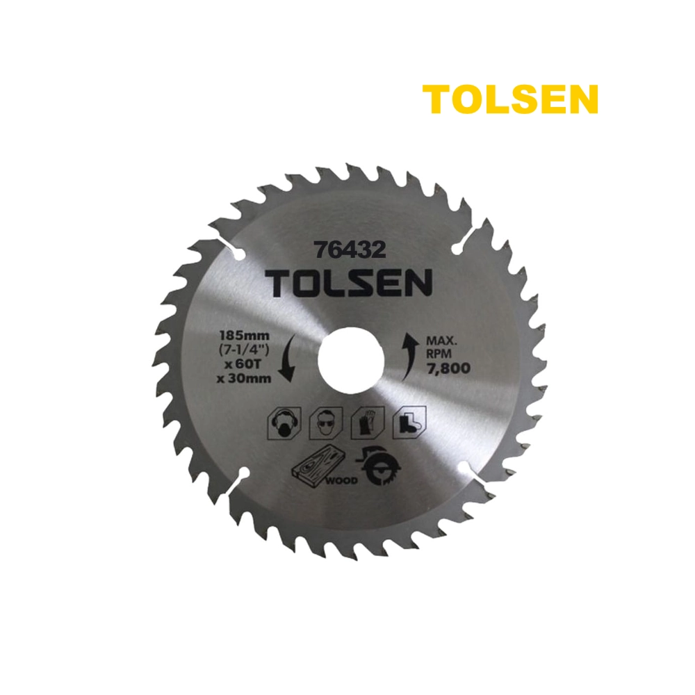 Disque a Bois (185mm) (7-1/4") TOLSEN