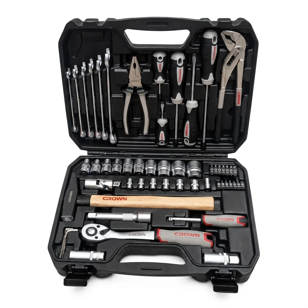 Caisse a Outils a Cliquet 56pcs CROWN