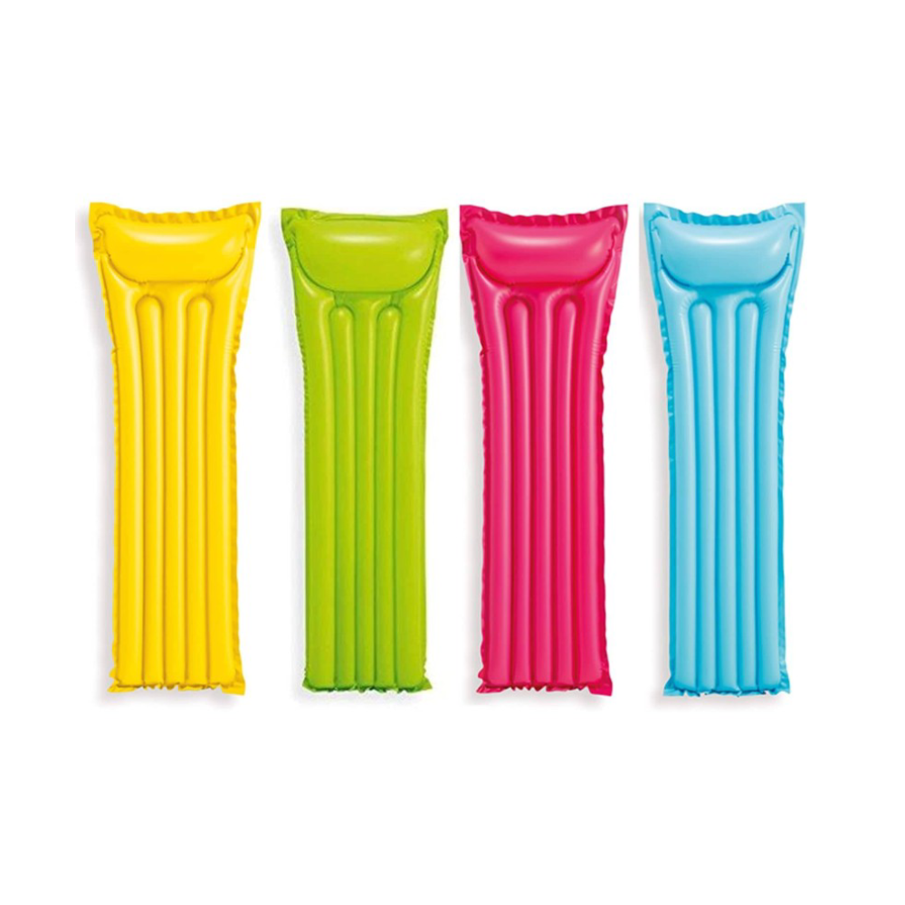 Matelas gonflable en couleur (183× 69cm) (80kg) INTEX