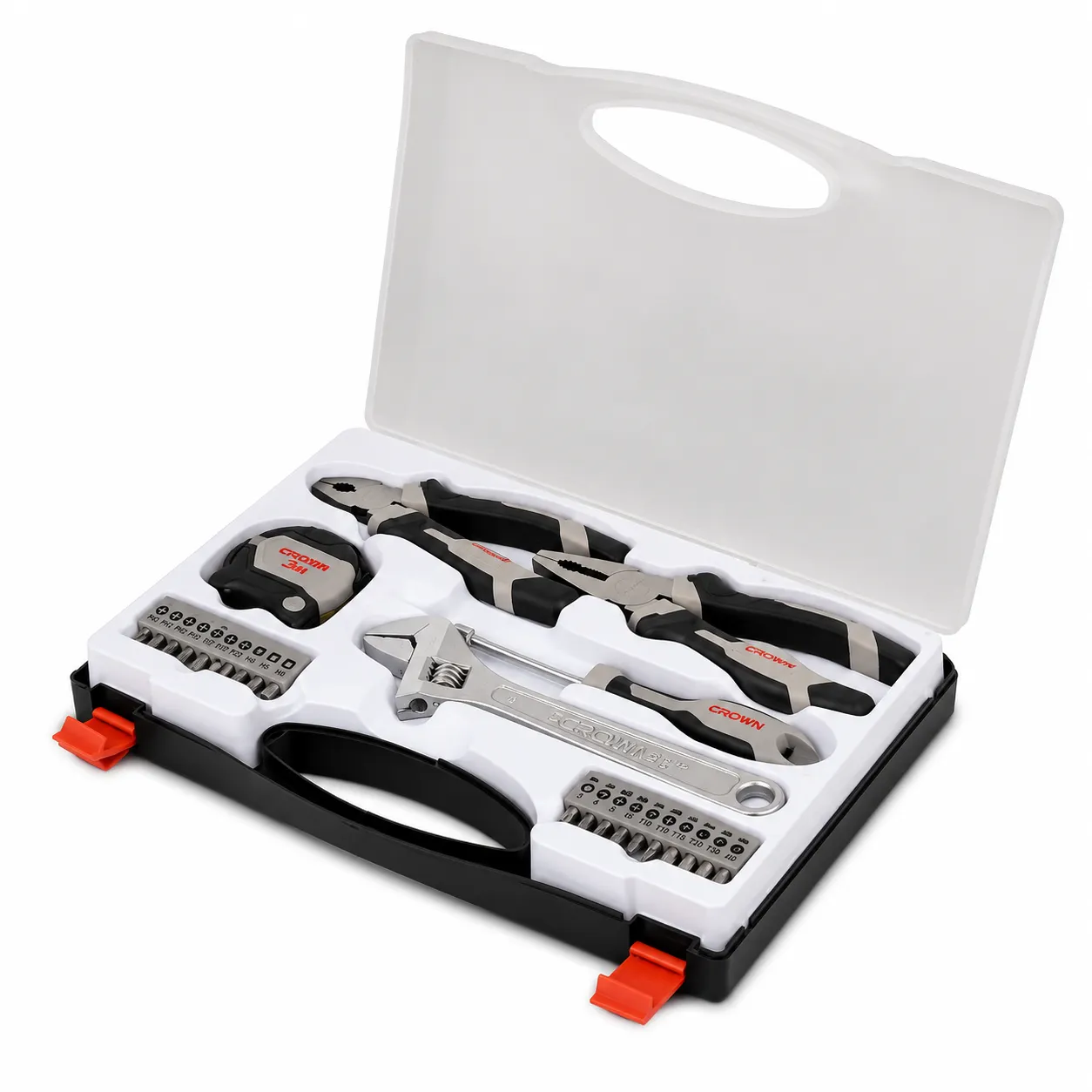 Caisse a Outils a Cliquet 25pcs CROWN