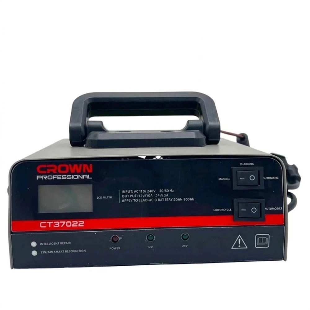 Chargeur Batterie Auto (12-24v) CROWN
