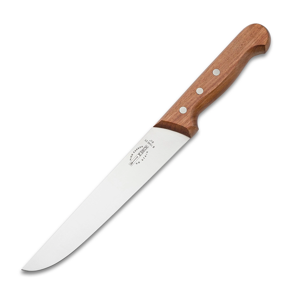 Couteau Boucher 21cm, Poignée Bois F.DICK Germany
