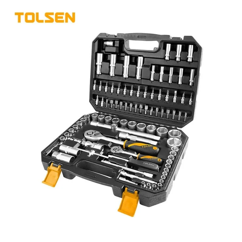 Caisse a outils 94pcs (1/4-1/2) (4-32mm)  TOLSEN | 15145 TAG