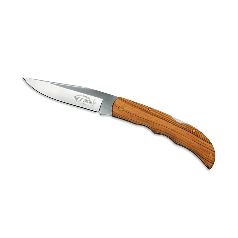 Couteau Pliant De Poche Lame Inox 9Cm ,Bois Olivier F.DICK Germany