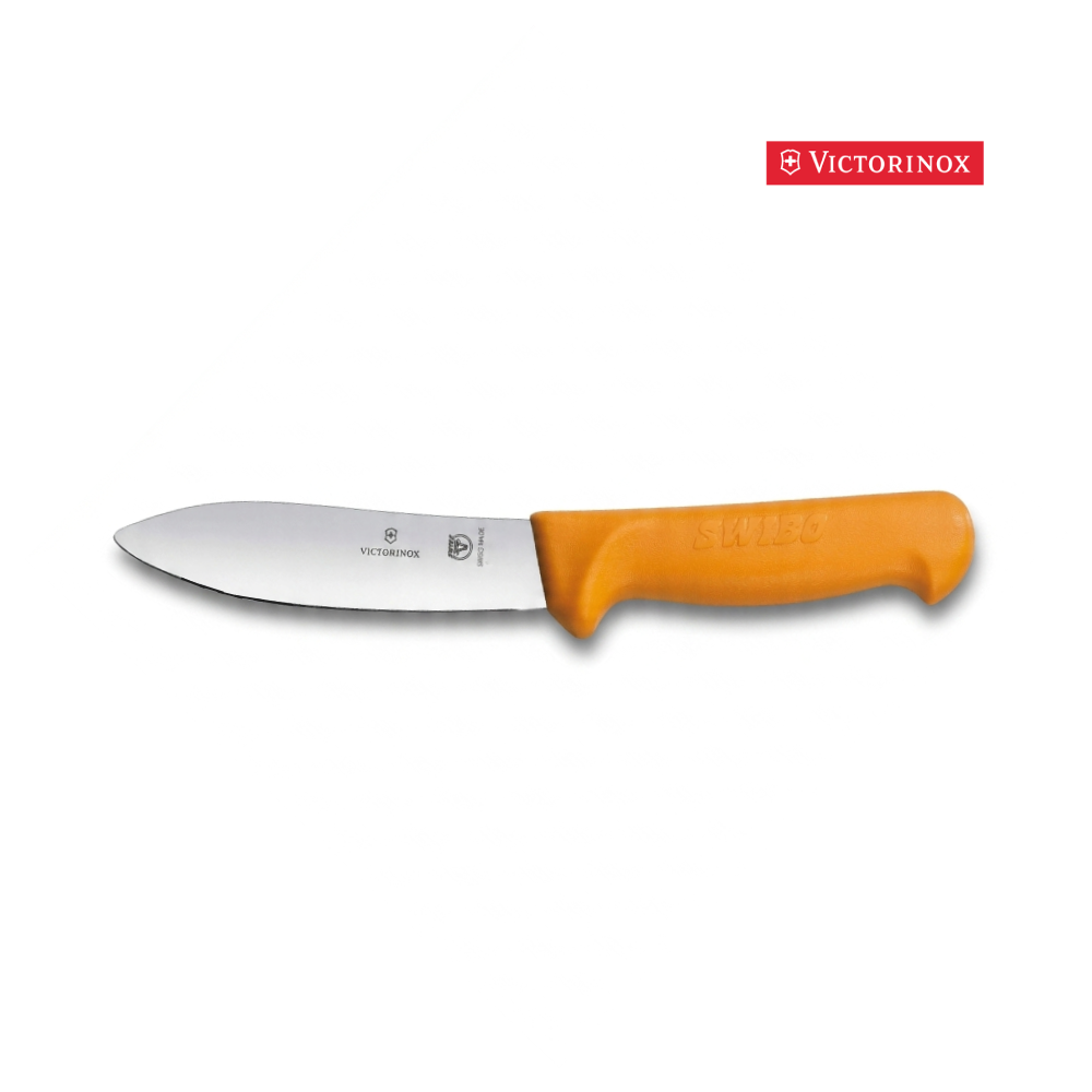 Couteau à Dépouiller SWIBO manche Jaune lame 13cm VICTORINOX