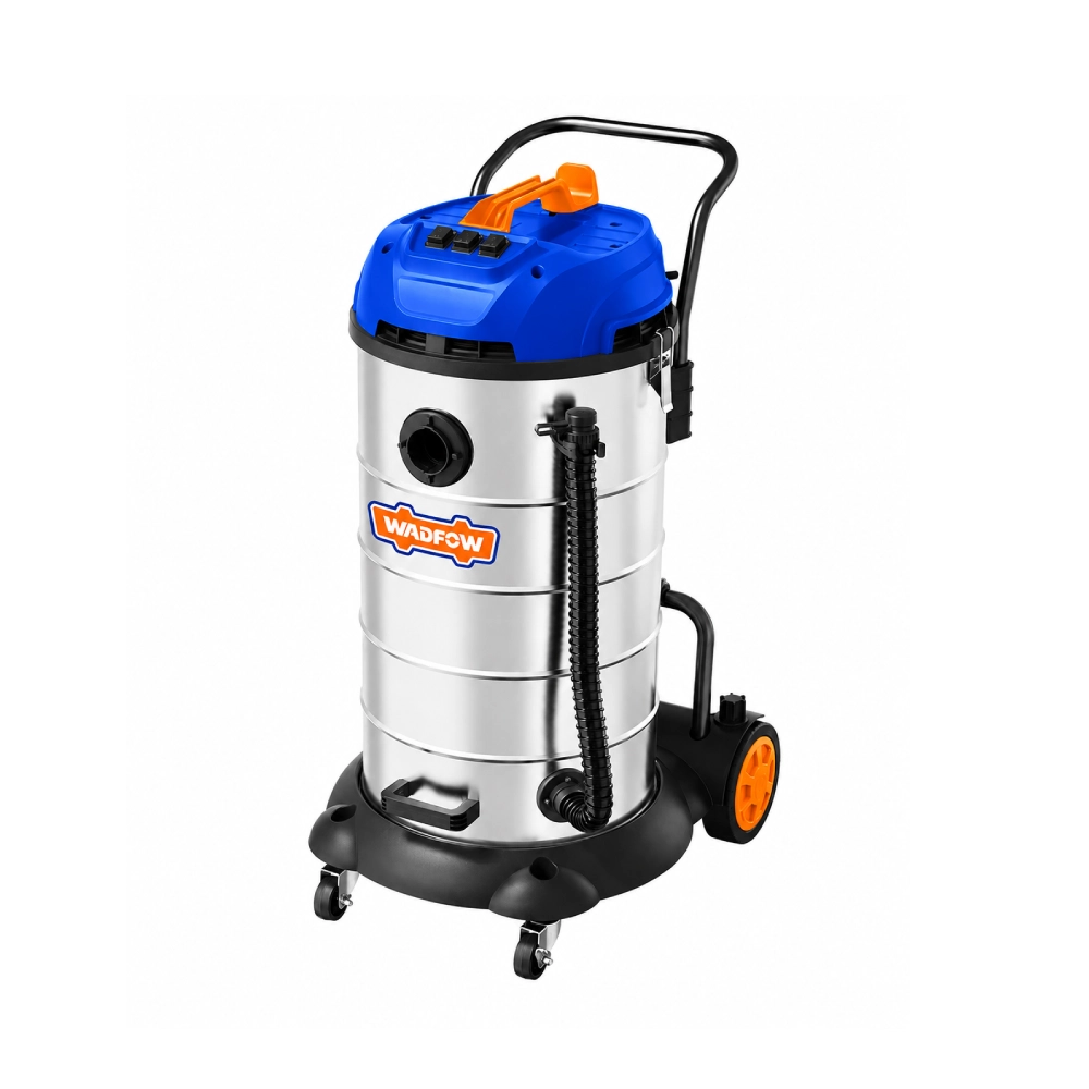 Aspirateur Eau et Poussière 3 moteur 3200W 90L WADFOW