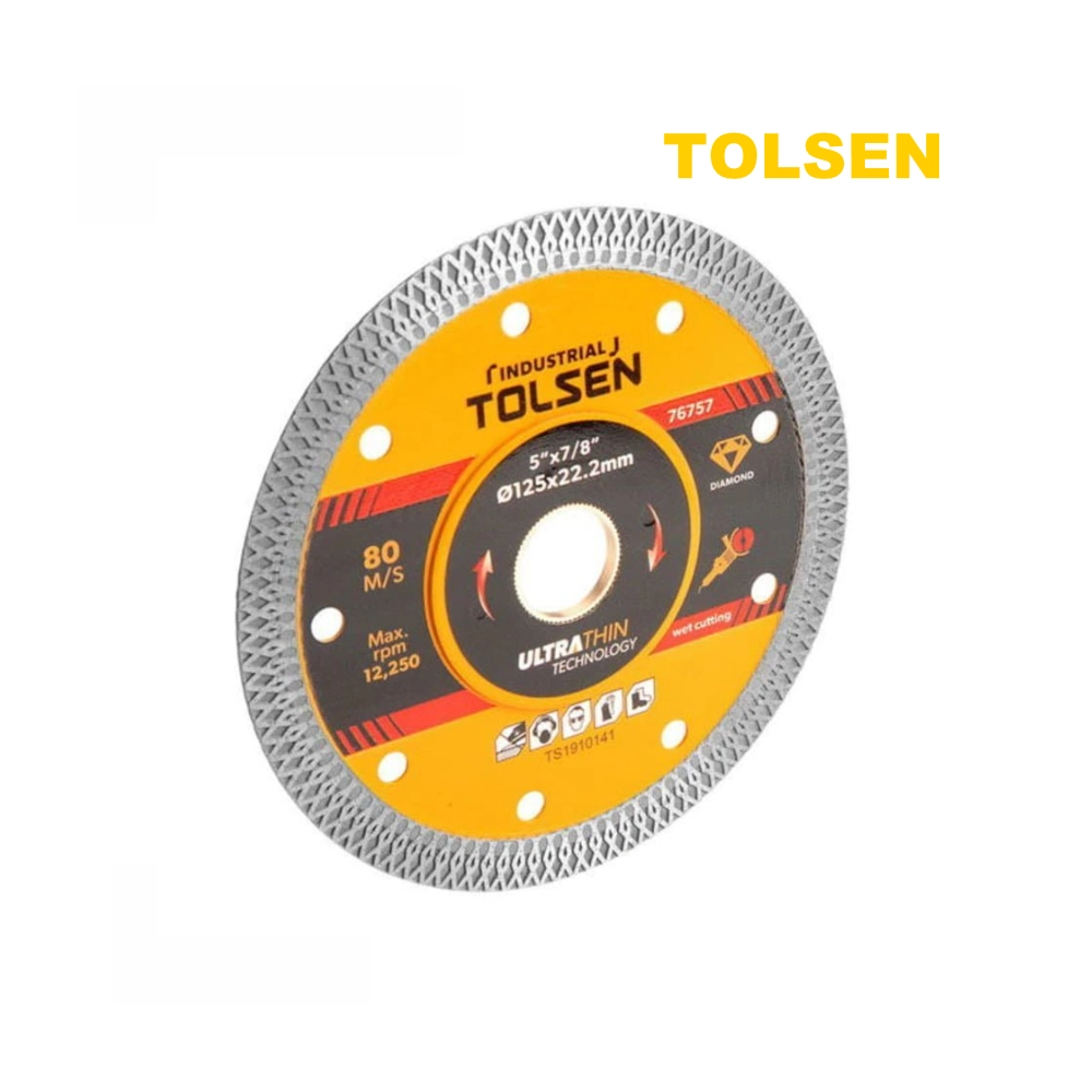 Disque Diamant Fin ULTRA Fin (115mm) TOLSEN